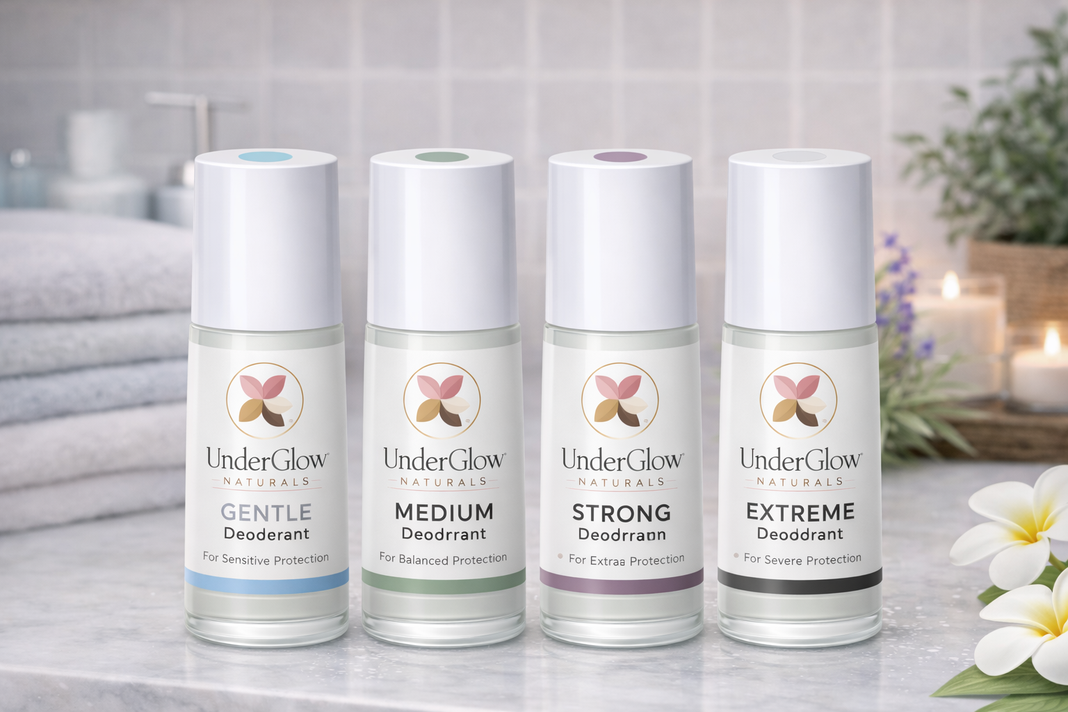 UnderGlow Naturals™ 4-pak